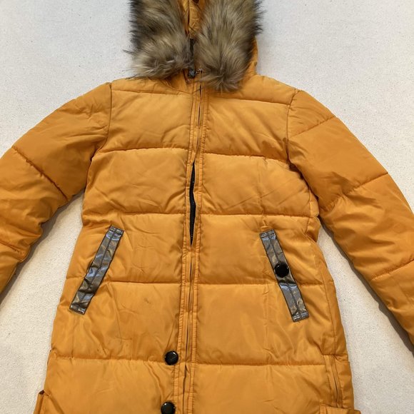 Woman Jacket, Golden used twice - Picture 2 of 6